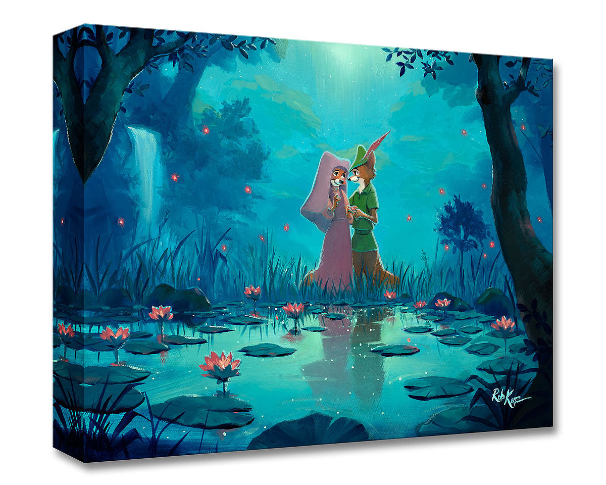 Moonlight Proposal-Disney Treasure on Canvas